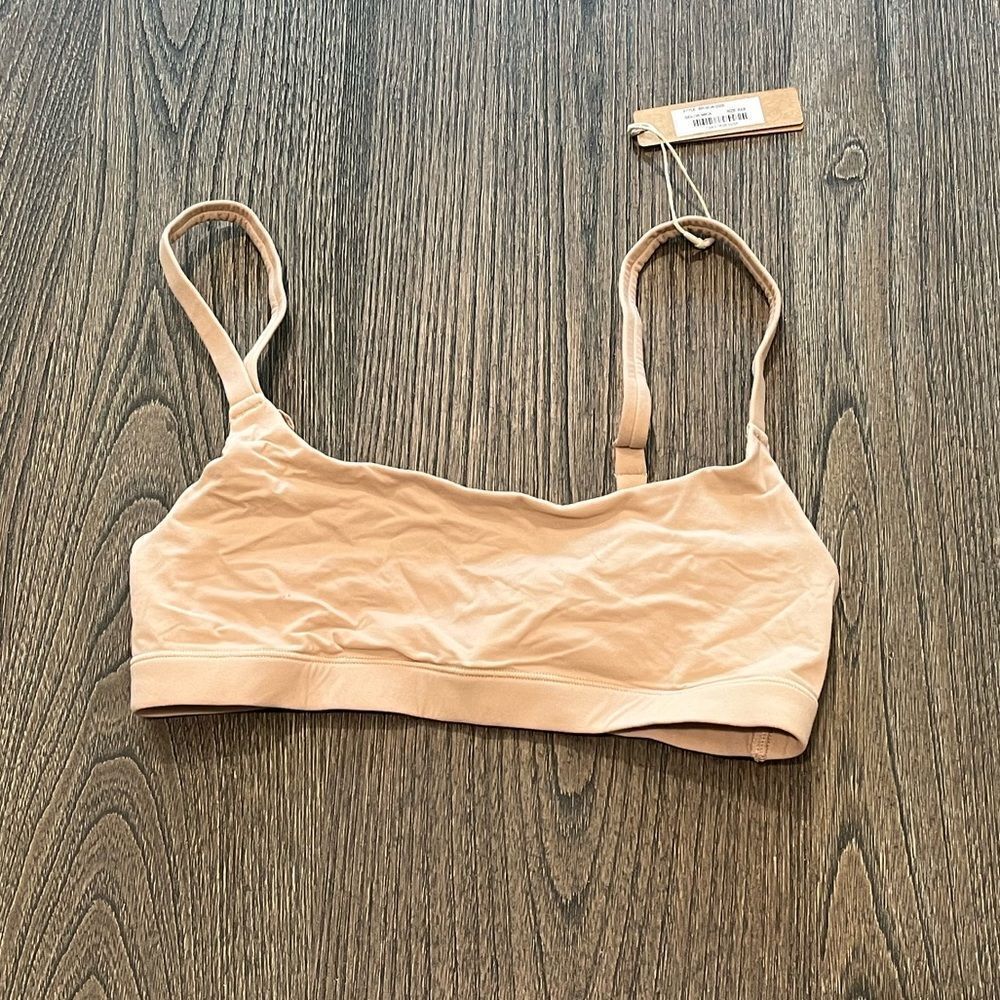 NWT Skims Fits Everybody Scoop Bralette Mica Size XXS - Picture 1 of 4